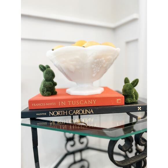 Anchor Hocking Milkglass‎ Fruit Bowl - Picture 3 of 3